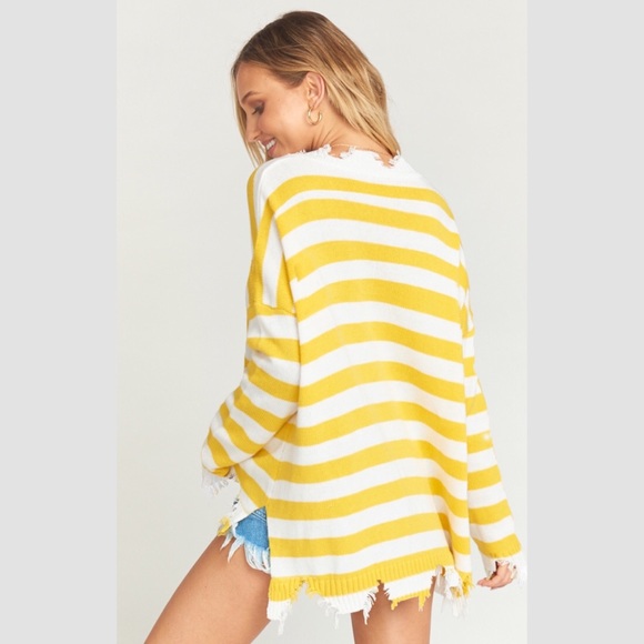 Show Me Your Mumu Delphina Distressed Sweater - Picture 4 of 5